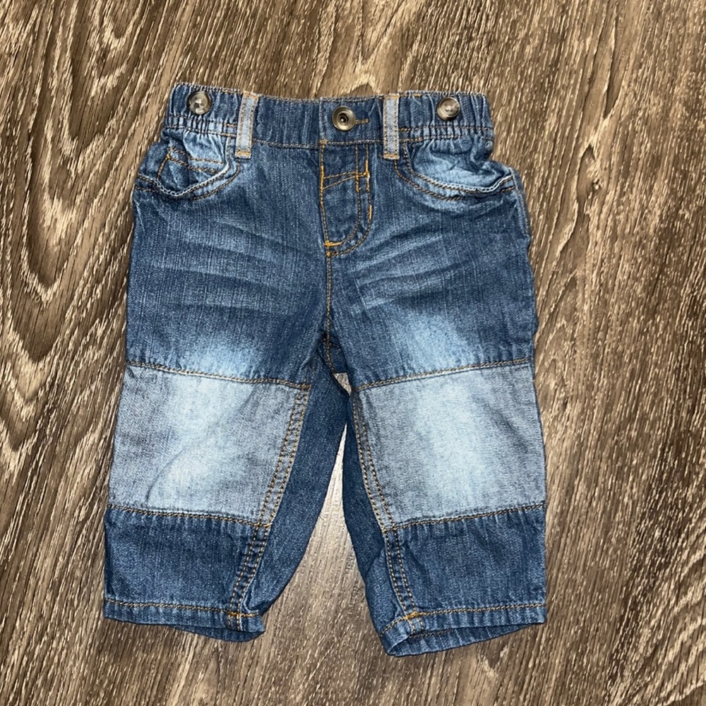 Baby jeans in used but great condition! Only worn a couple of times.